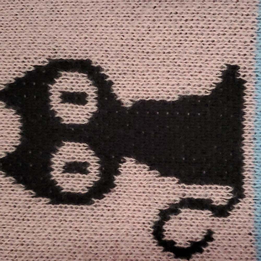 Pink Cat Pattern Sweater - Picture 5 of 10